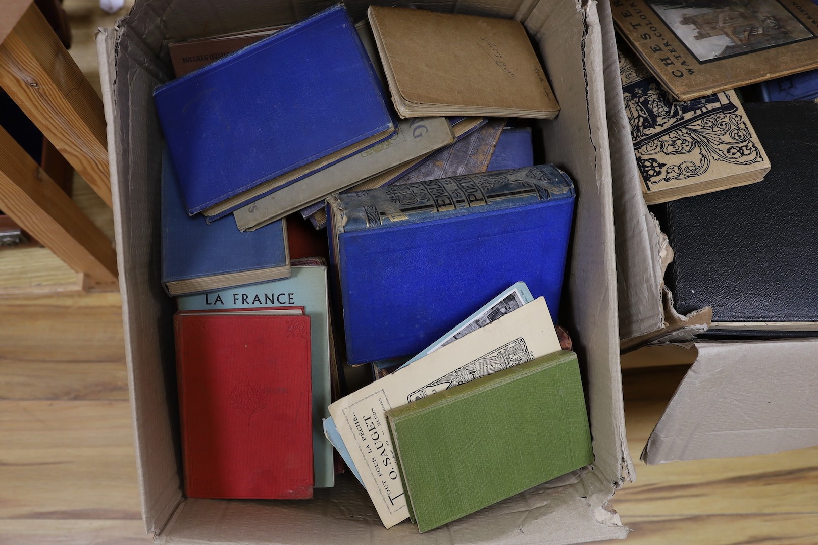 Three boxes of poetry and general books